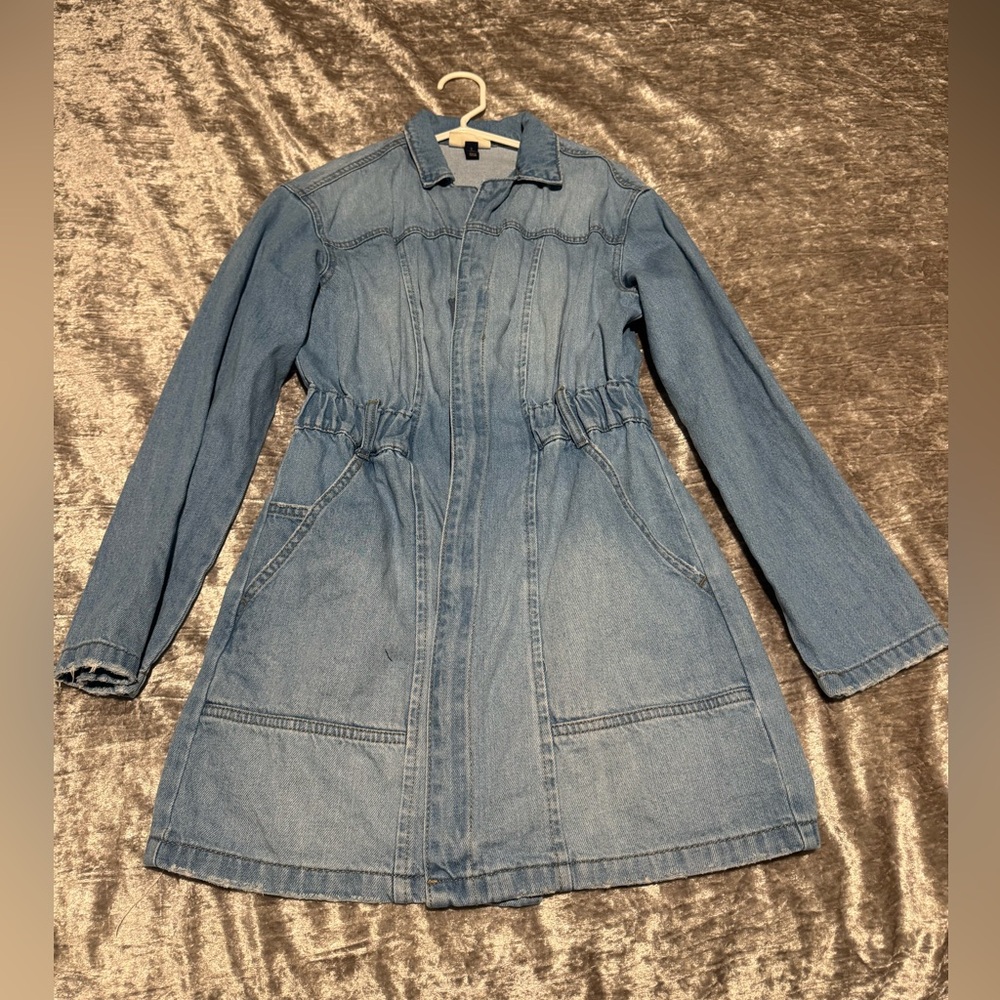 Denim Long Sleeve Dress